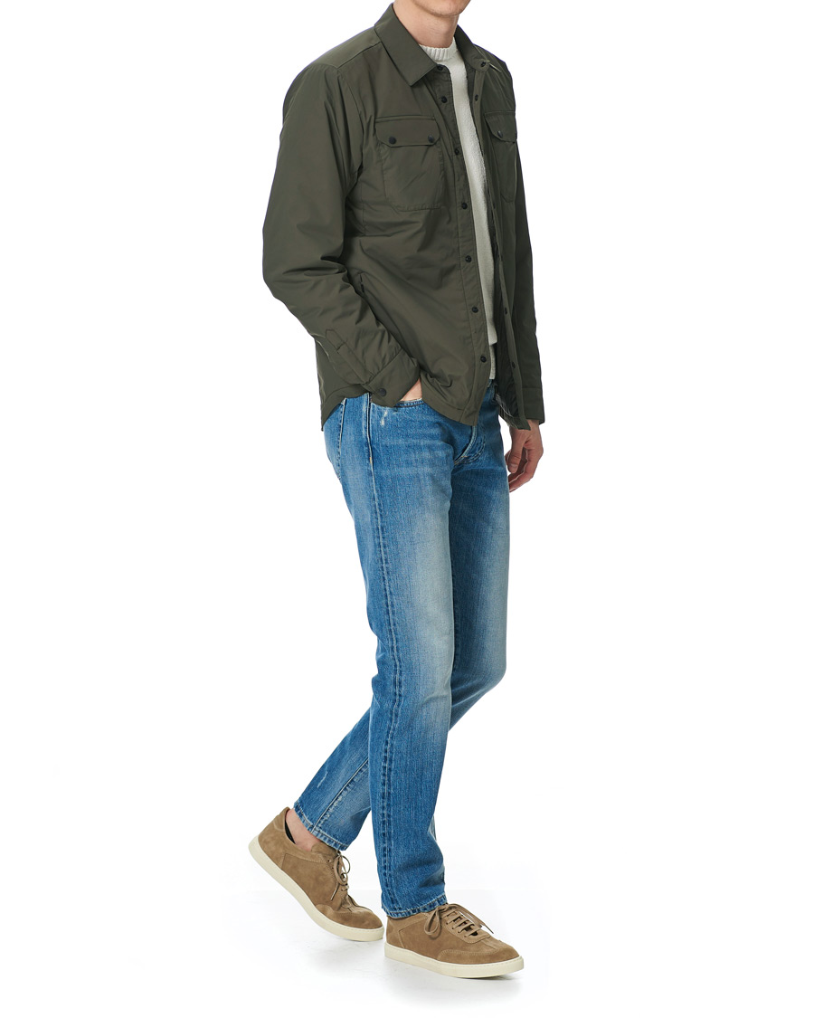 Herren | Scandinavian Edition Move Light Padded Shirt Jacket Dark Olive | Scandinavian Edition | Move Light Padded Shirt Jacket Dark Olive