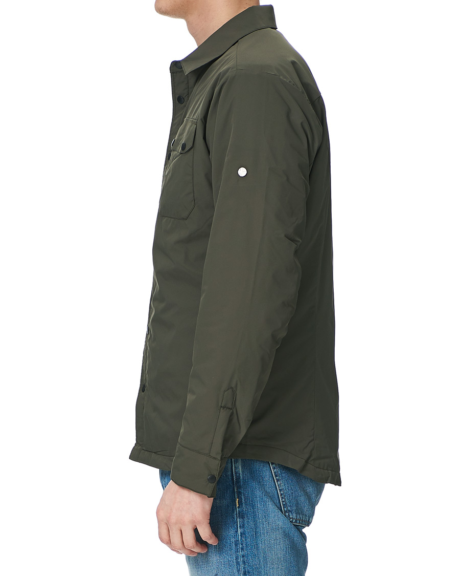 Herren | Scandinavian Edition Move Light Padded Shirt Jacket Dark Olive | Scandinavian Edition | Move Light Padded Shirt Jacket Dark Olive