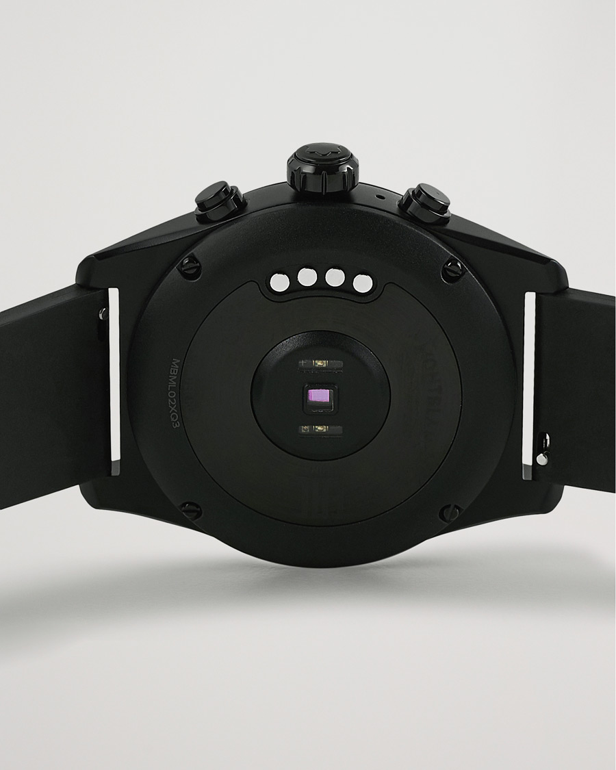 Herren | Montblanc Summit Lite Smartwatch Black Rubber Strap | Montblanc | Summit Lite Smartwatch Black Rubber Strap