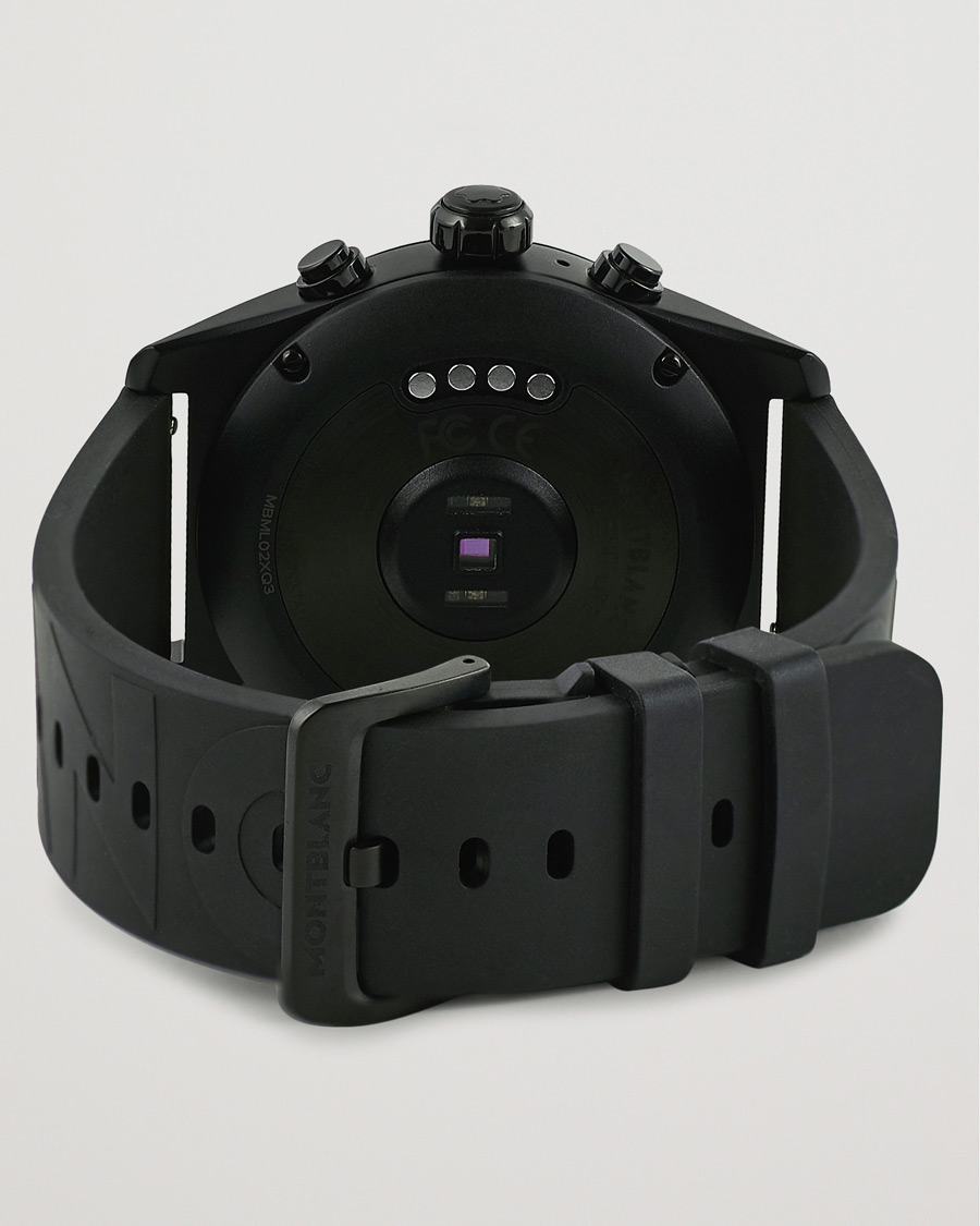 Herren | Montblanc Summit Lite Smartwatch Black Rubber Strap | Montblanc | Summit Lite Smartwatch Black Rubber Strap