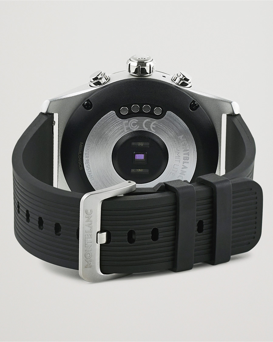 Herren | | Montblanc | Summit Lite Smartwatch Grey/Black Rubber Strap