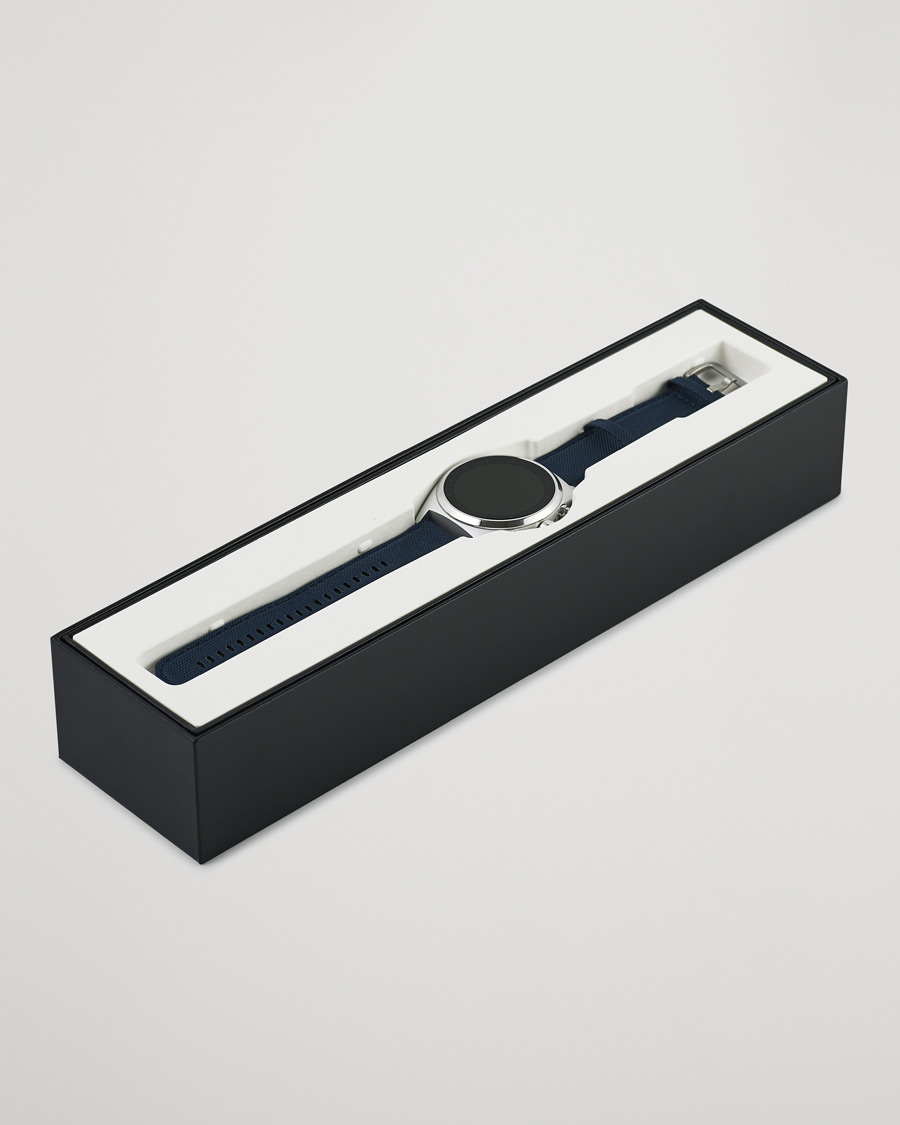 Herren | Montblanc Summit Lite Smartwatch Grey/Blue Fabric Strap | Montblanc | Summit Lite Smartwatch Grey/Blue Fabric Strap