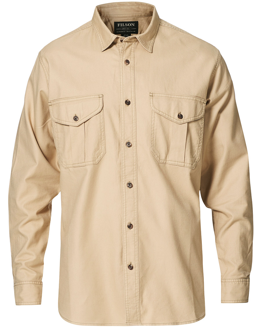 Herren | Hemden | Filson | Lightweight Alaskan Guide Shirt Light Khaki