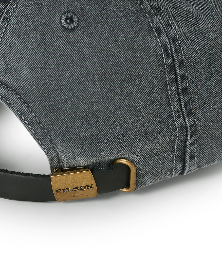 Herren | Filson Washed Low Profile Cap Faded Black | Filson | Washed Low Profile Cap Faded Black