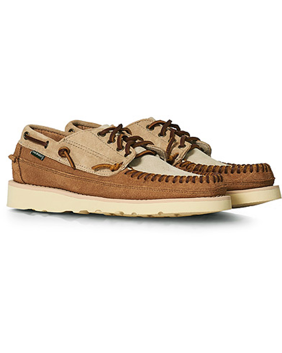 Herren | Sebago Cayuga Suede Campside Shoe Camel/Cognac | Sebago | Cayuga Suede Campside Shoe Camel/Cognac