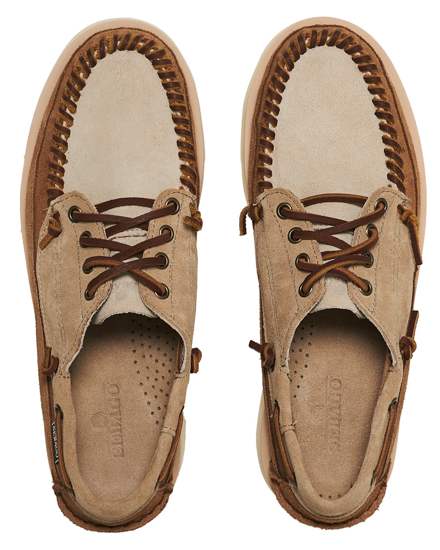 Herren | Sebago Cayuga Suede Campside Shoe Camel/Cognac | Sebago | Cayuga Suede Campside Shoe Camel/Cognac