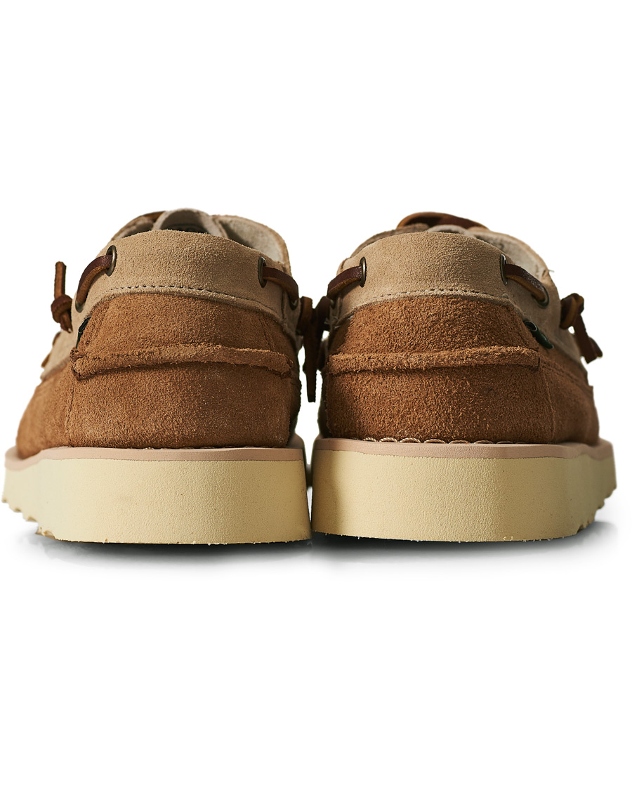 Herren | Sebago Cayuga Suede Campside Shoe Camel/Cognac | Sebago | Cayuga Suede Campside Shoe Camel/Cognac