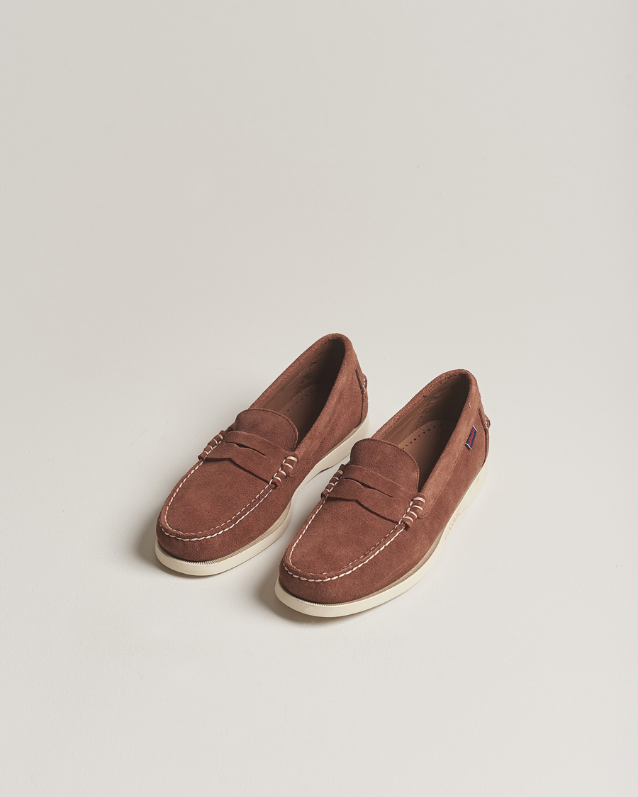 Herren |  | Sebago | Dan Suede Loafer Dark Brown