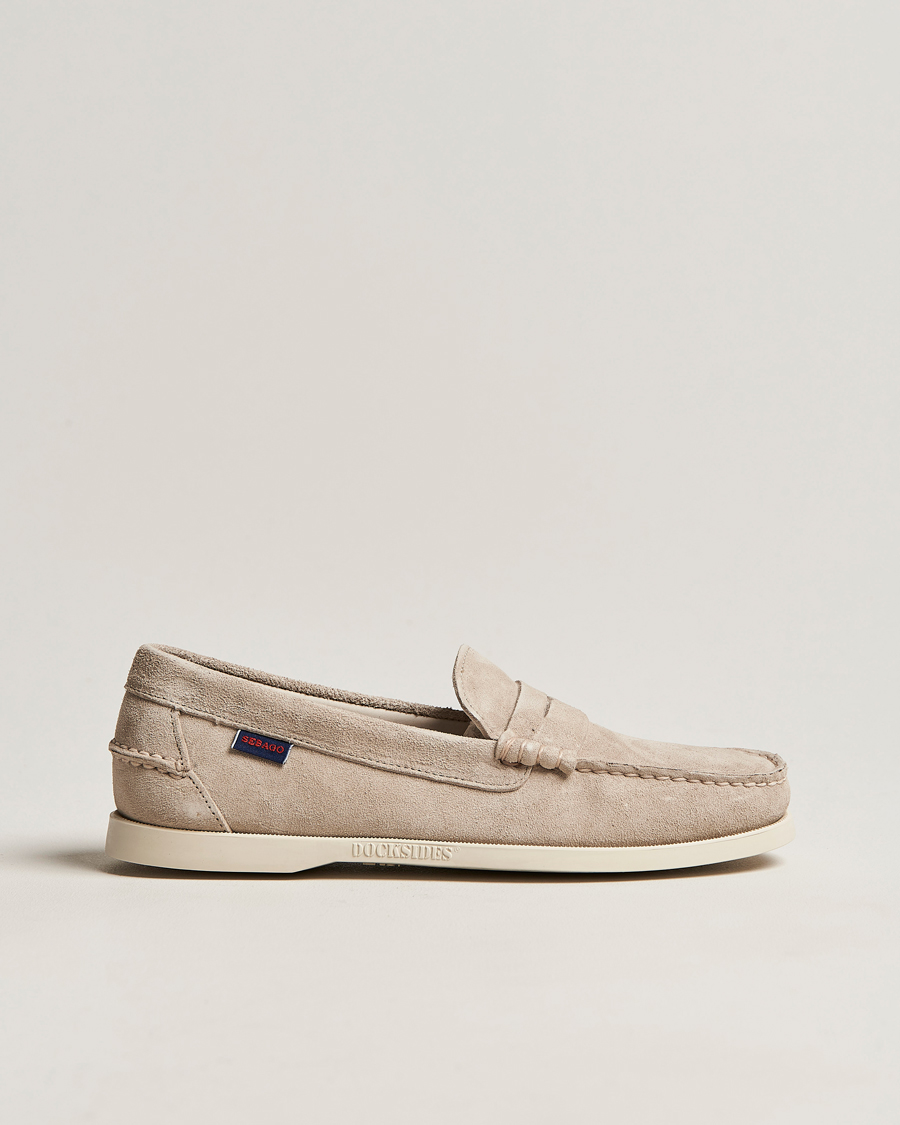 Herren | Loafer | Sebago | Dan Suede Loafer Brown Taupe