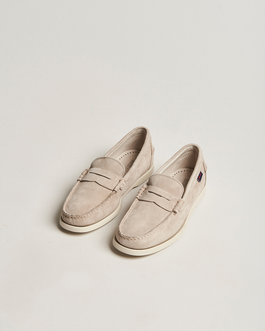 Herre | Sko | Sebago | Dan Suede Loafer Brown Taupe