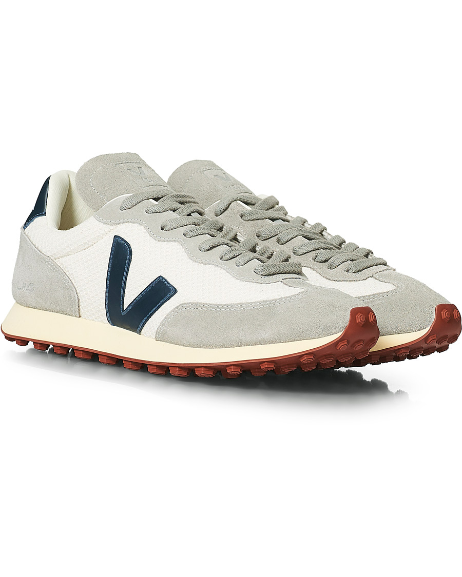 Herren | Veja Rio Branco Running Sneaker Gravel Nautico Oxford Grey | Veja | Rio Branco Running Sneaker Gravel Nautico Oxford Grey