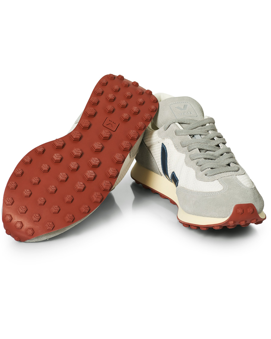 Herren | Veja Rio Branco Running Sneaker Gravel Nautico Oxford Grey | Veja | Rio Branco Running Sneaker Gravel Nautico Oxford Grey