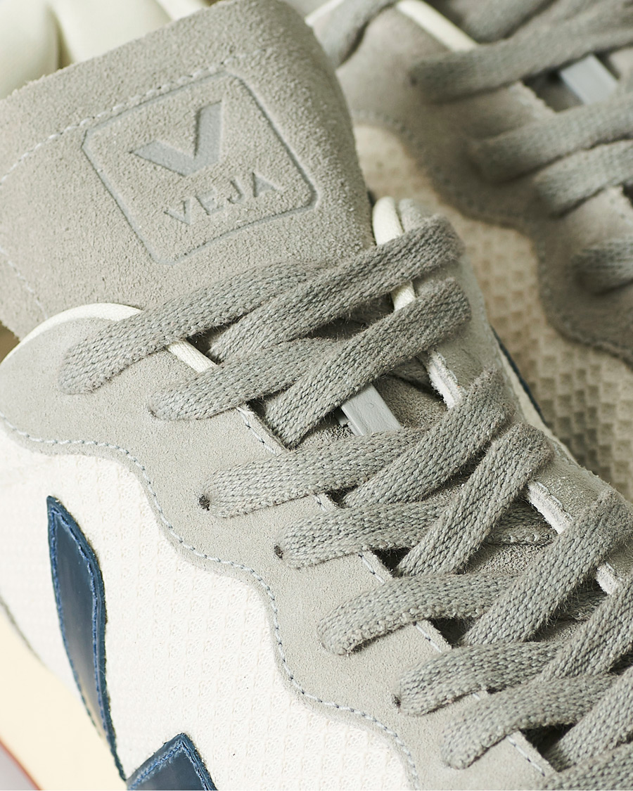 Herren | Veja Rio Branco Running Sneaker Gravel Nautico Oxford Grey | Veja | Rio Branco Running Sneaker Gravel Nautico Oxford Grey