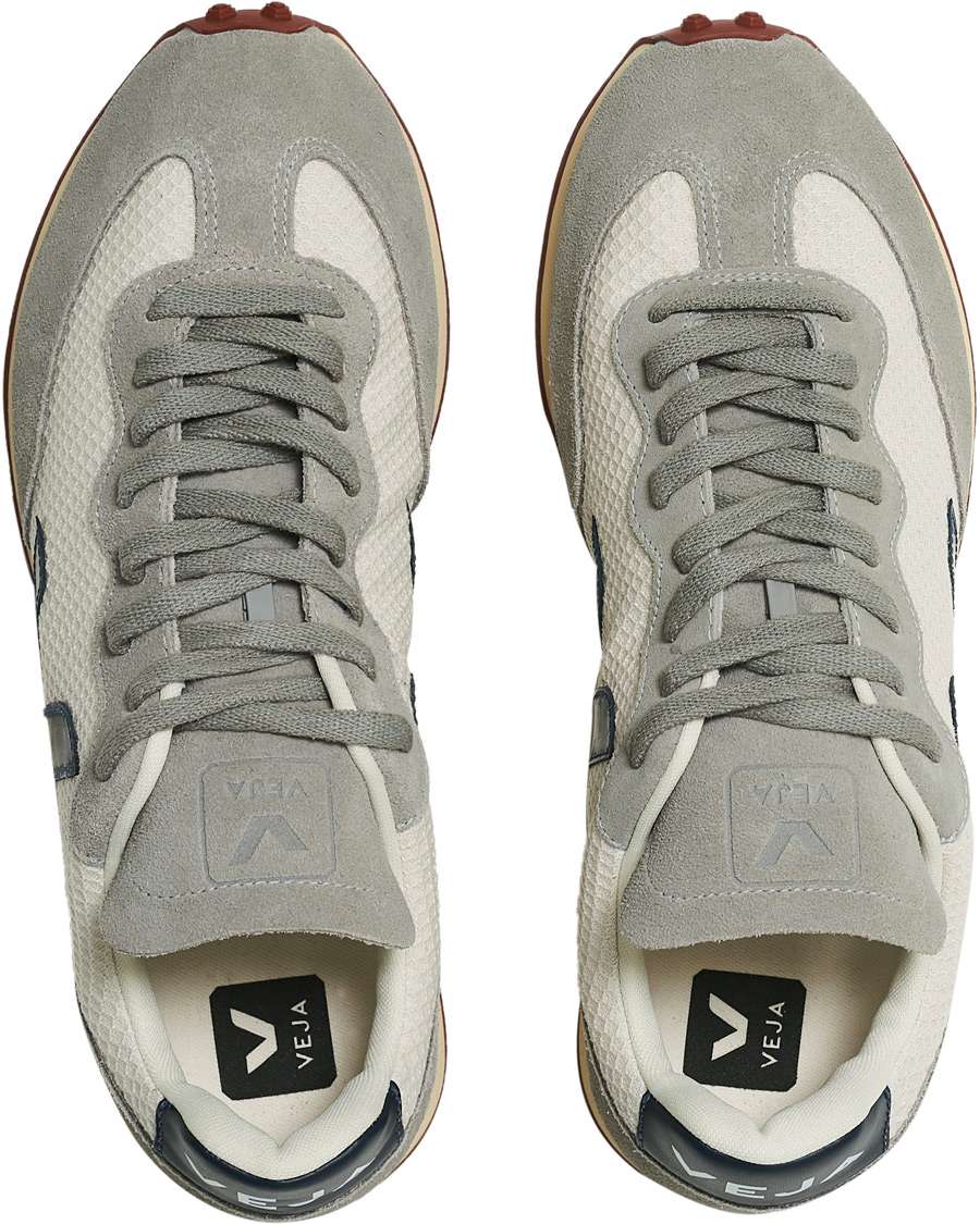 Herren | Veja Rio Branco Running Sneaker Gravel Nautico Oxford Grey | Veja | Rio Branco Running Sneaker Gravel Nautico Oxford Grey