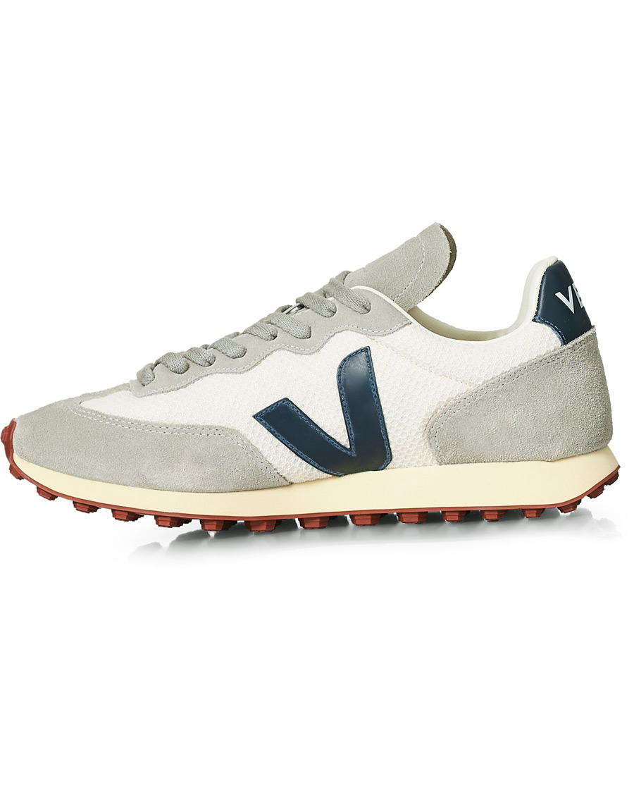 Herren | Veja Rio Branco Running Sneaker Gravel Nautico Oxford Grey | Veja | Rio Branco Running Sneaker Gravel Nautico Oxford Grey
