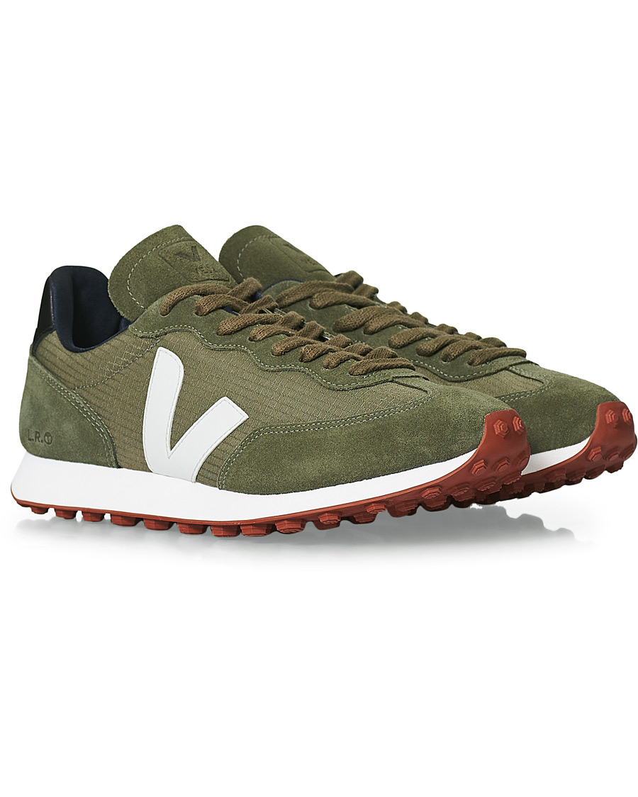 Herren | Veja Rio Branco Running Sneaker Kaki Pearl | Veja | Rio Branco Running Sneaker Kaki Pearl