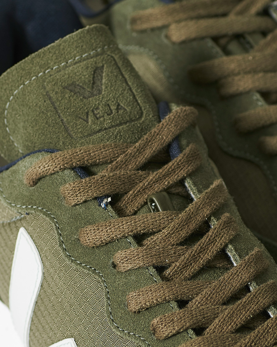 Herren | Veja Rio Branco Running Sneaker Kaki Pearl | Veja | Rio Branco Running Sneaker Kaki Pearl