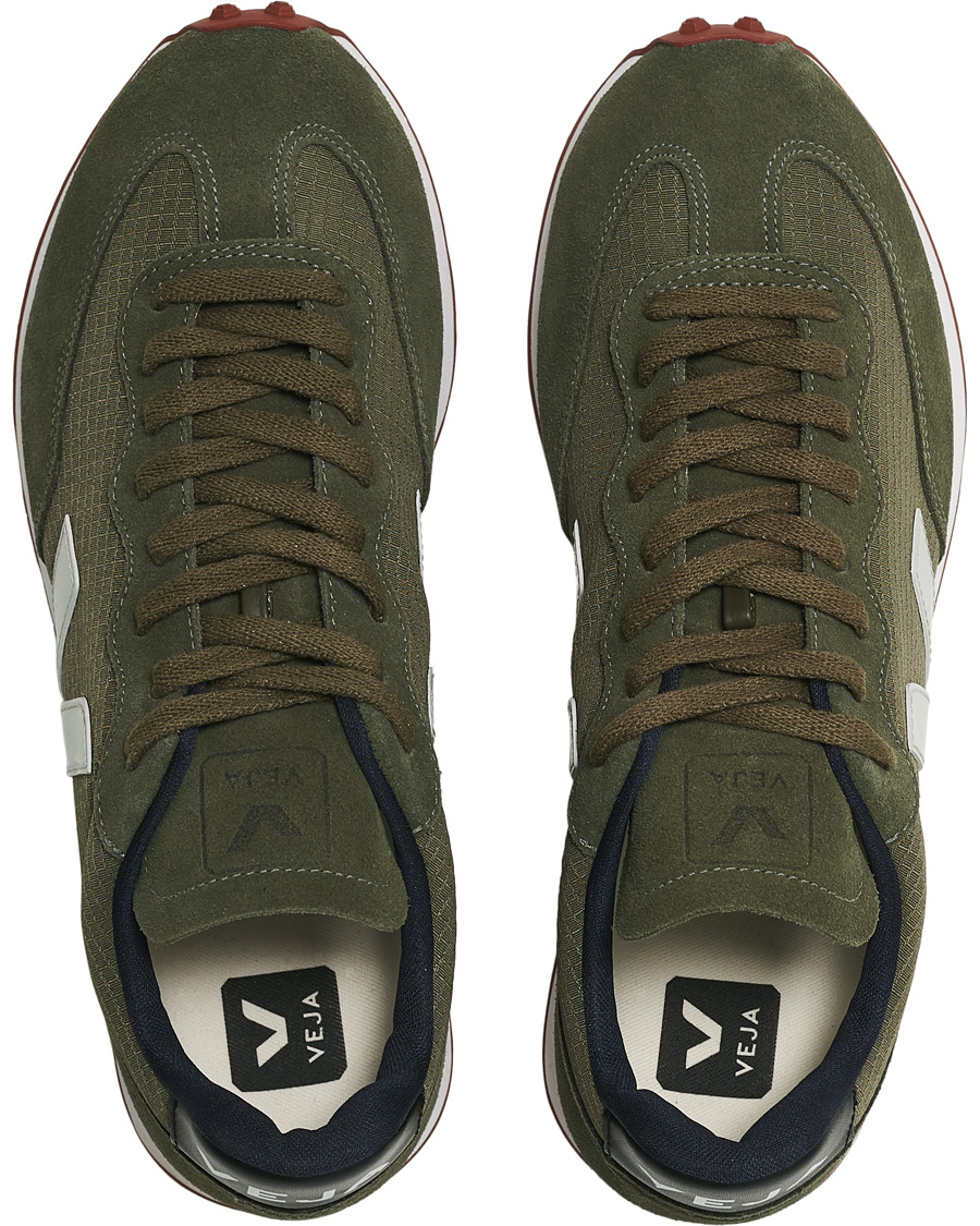 Herren | Veja Rio Branco Running Sneaker Kaki Pearl | Veja | Rio Branco Running Sneaker Kaki Pearl