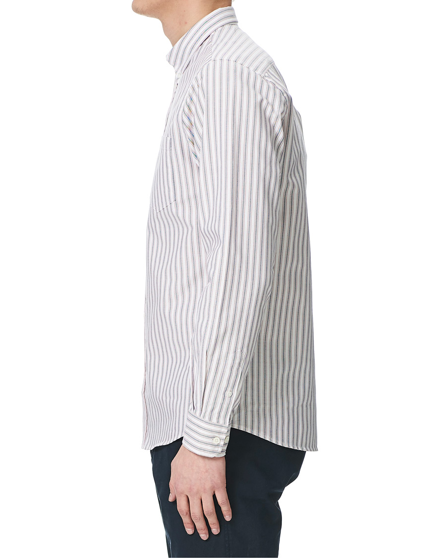 Herren | Hemden | Norse Projects | Anton Striped Oxford Shirt Navy Multi
