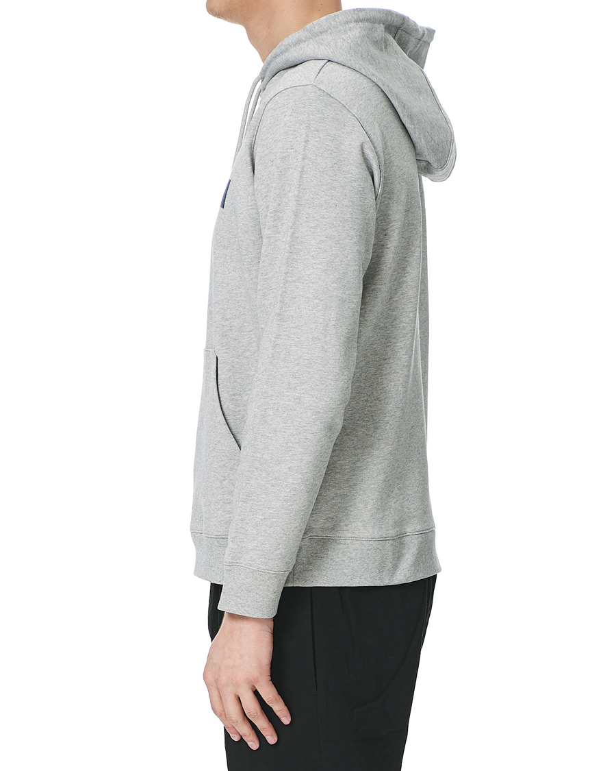 Herren | Pullover | Norse Projects | Vagn Colab Logo Hood Light Grey Mel