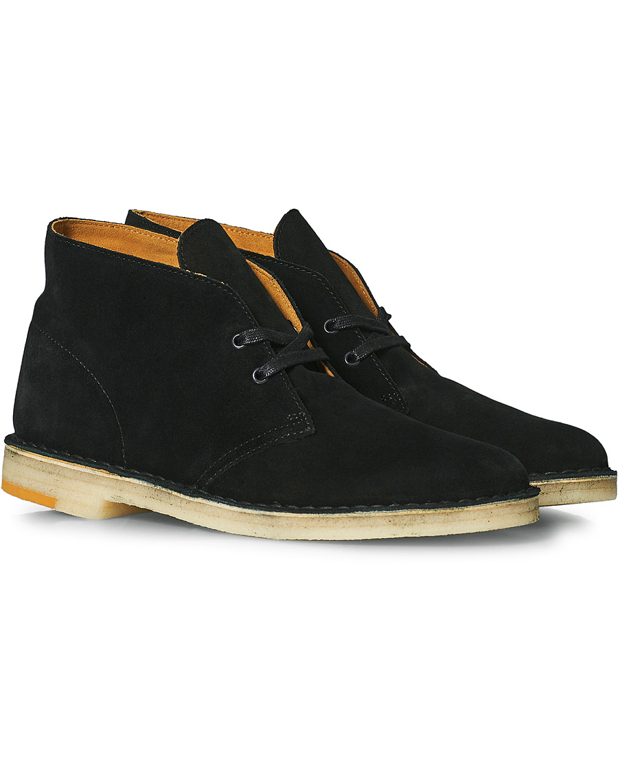Herren | | Clarks Originals | Desert Boot Black Combi Suede