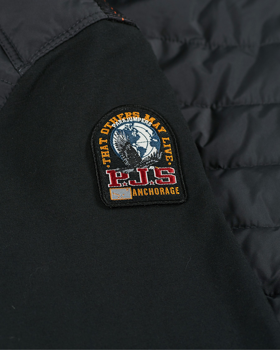 Herren | Jacken | Parajumpers | Elliot Fleece Hybrid Jacket Black
