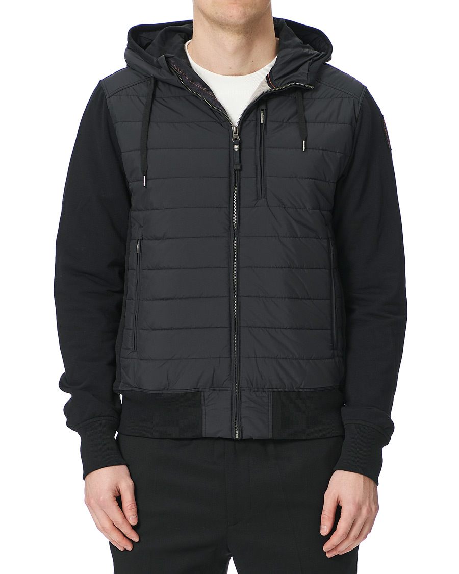 Herren | Jacken | Parajumpers | Ivor Fleece Hooded Hybrid Black