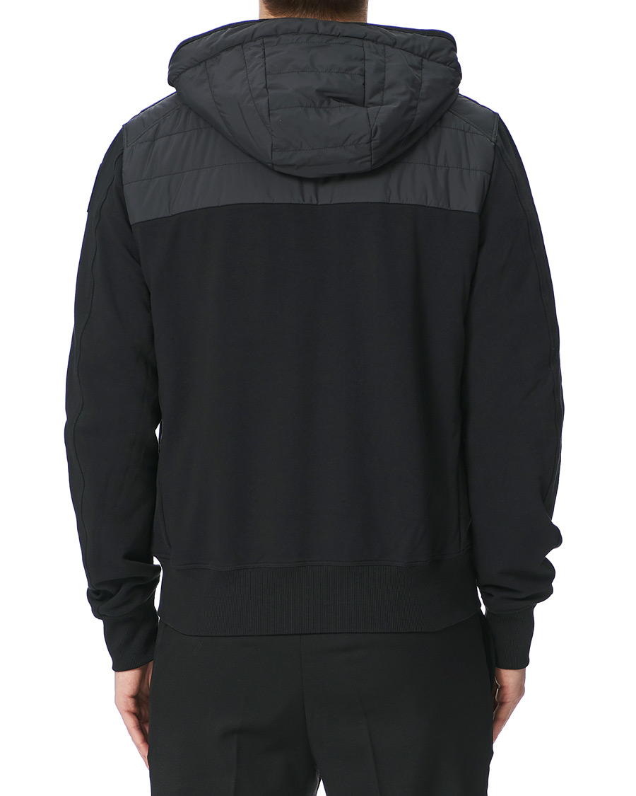 Herren | Jacken | Parajumpers | Ivor Fleece Hooded Hybrid Black