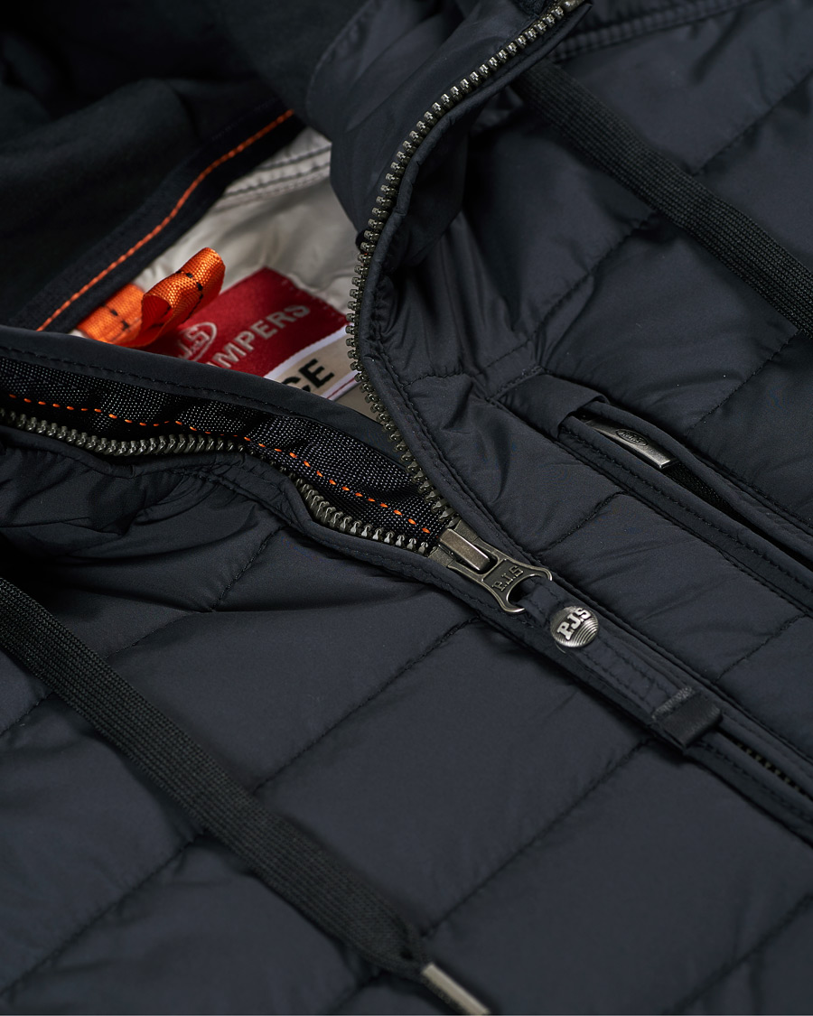 Herren | Jacken | Parajumpers | Ivor Fleece Hooded Hybrid Black