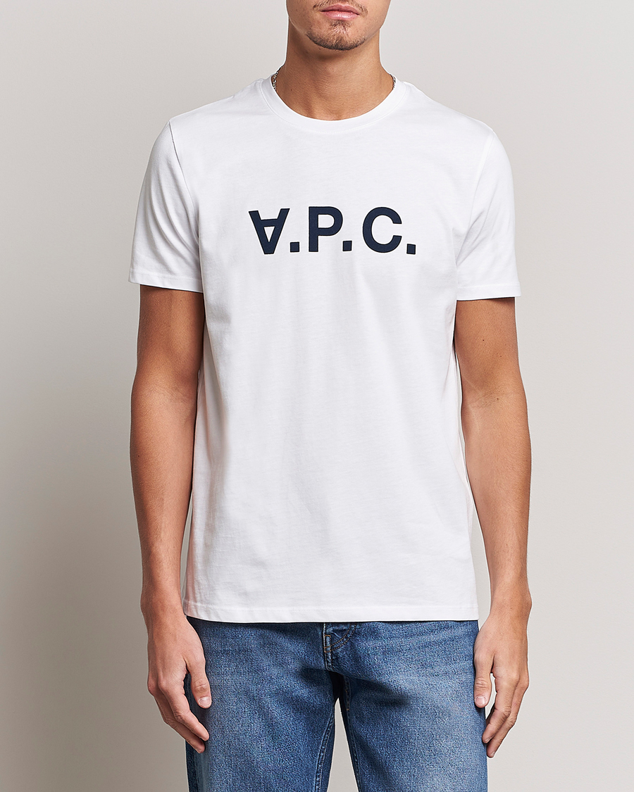 Herren | Kurzarm T-Shirt | A.P.C. | VPC T-Shirt Navy