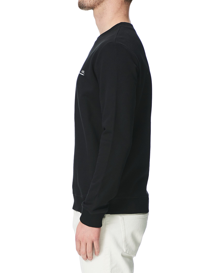 Herren | Pullover | A.P.C. | Item Crew Neck Sweatshirt Black