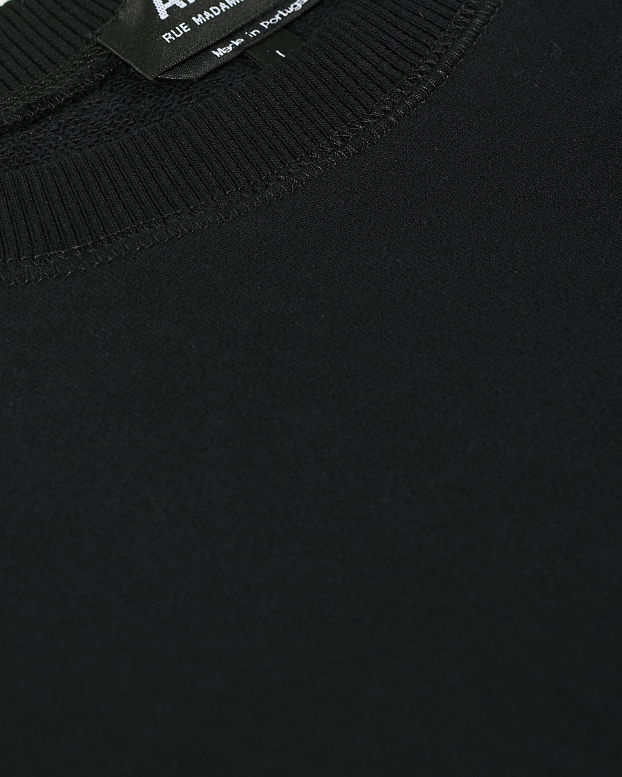 Herren | Pullover | A.P.C. | Item Crew Neck Sweatshirt Black