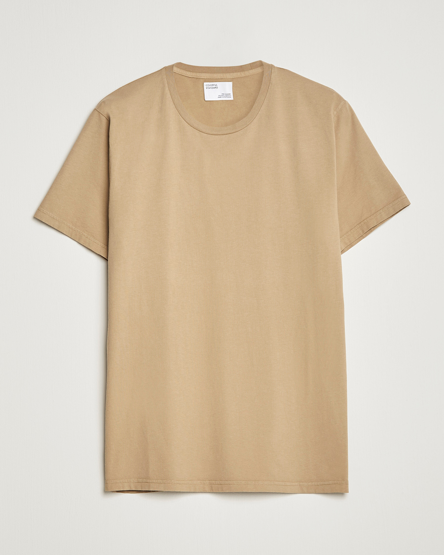 Herren | T-Shirts | Colorful Standard | Classic Organic T-Shirt Desert Khaki