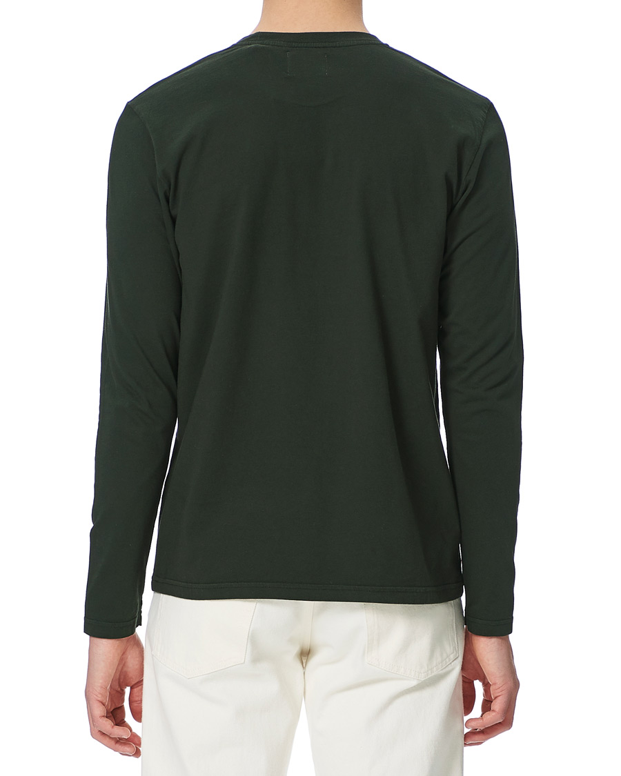 Herren | T-Shirts | Colorful Standard | Classic Organic Long Sleeve T-shirt Hunter Green