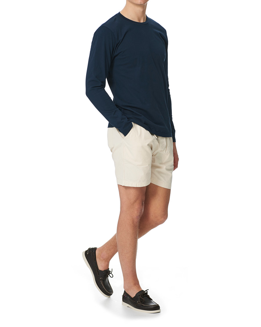 Herren | T-Shirts | Colorful Standard | Classic Organic Long Sleeve T-shirt Navy Blue