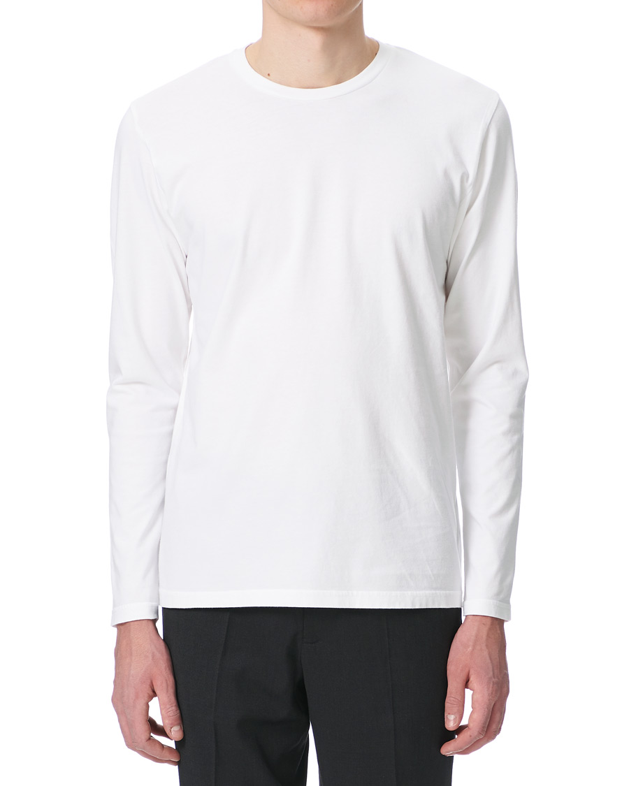 Herren | T-Shirts | Colorful Standard | Classic Organic Long Sleeve T-shirt Optical White