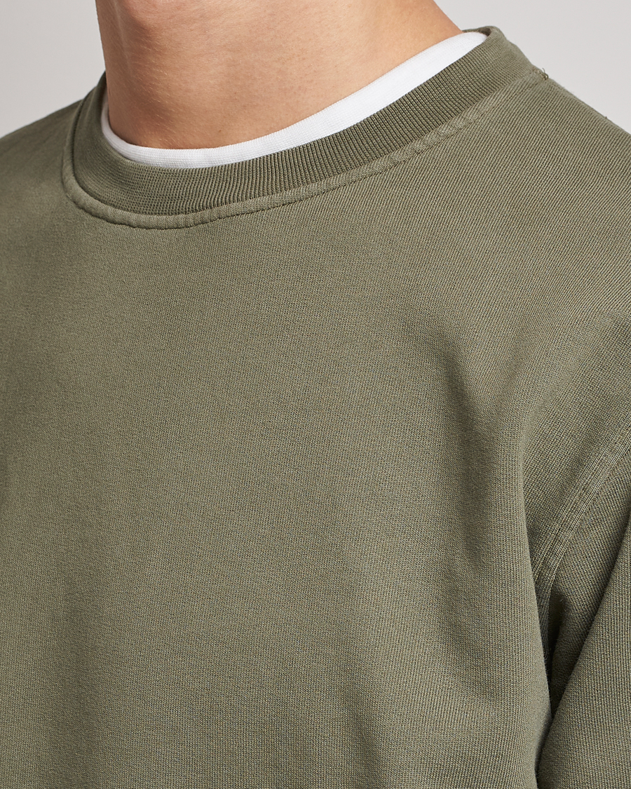 Herren | Pullover | Colorful Standard | Classic Organic Crew Neck Sweat Dusty Olive