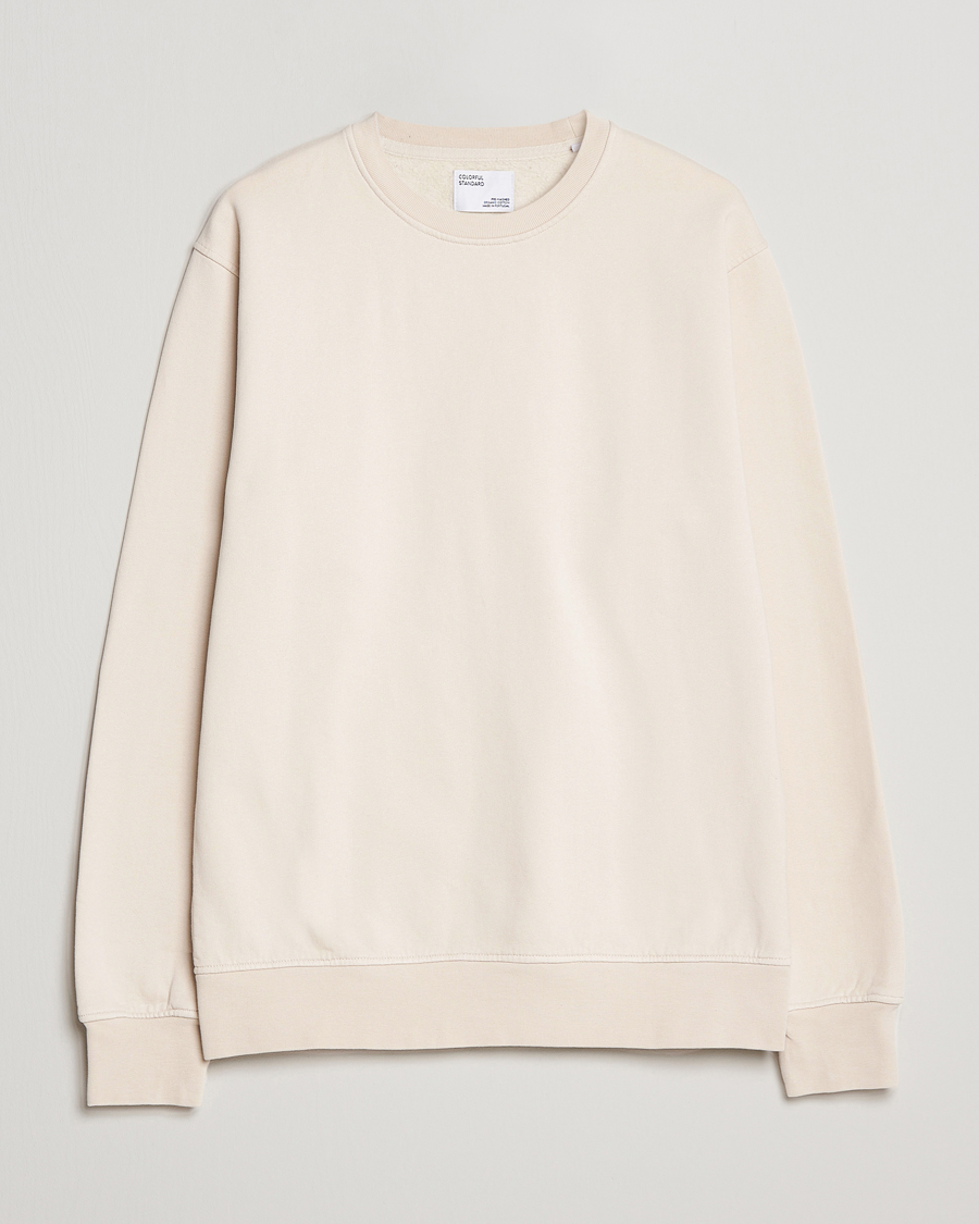 Herren | Sweatshirts | Colorful Standard | Classic Organic Crew Neck Sweat Ivory White