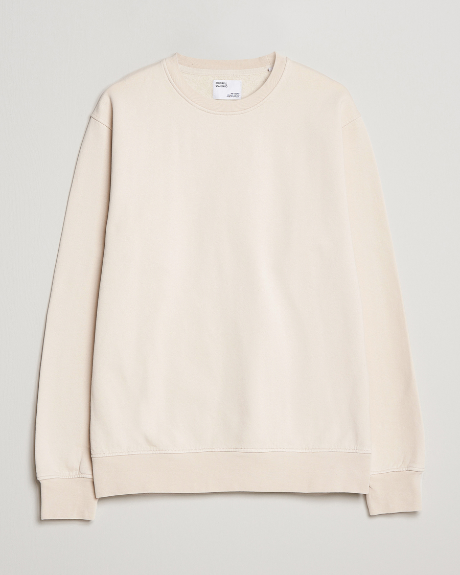 Herren | Pullover | Colorful Standard | Classic Organic Crew Neck Sweat Ivory White