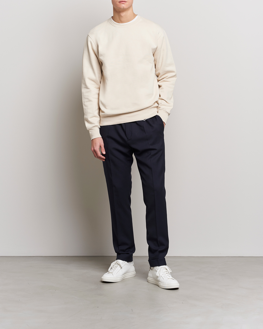 Herren | Pullover | Colorful Standard | Classic Organic Crew Neck Sweat Ivory White