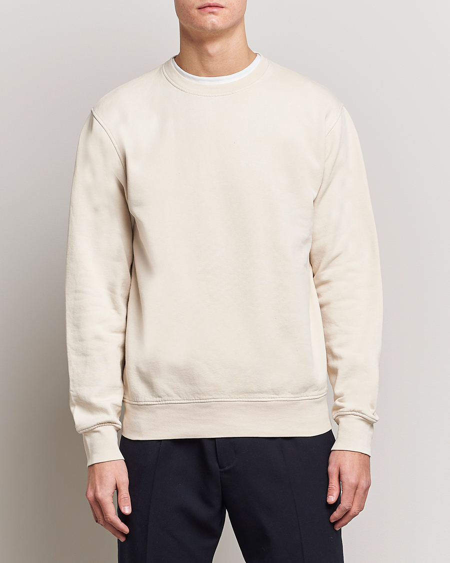 Herren | Unter 100 | Colorful Standard | Classic Organic Crew Neck Sweat Ivory White