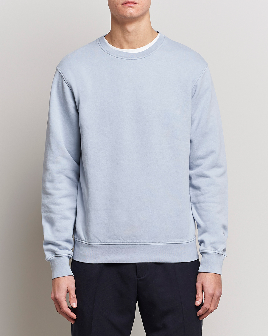 Herren | Colorful Standard | Colorful Standard | Classic Organic Crew Neck Sweat Powder Blue