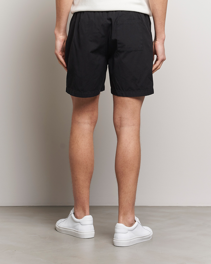 Herren | Shorts | Colorful Standard | Classic Organic Twill Drawstring Shorts Deep Black