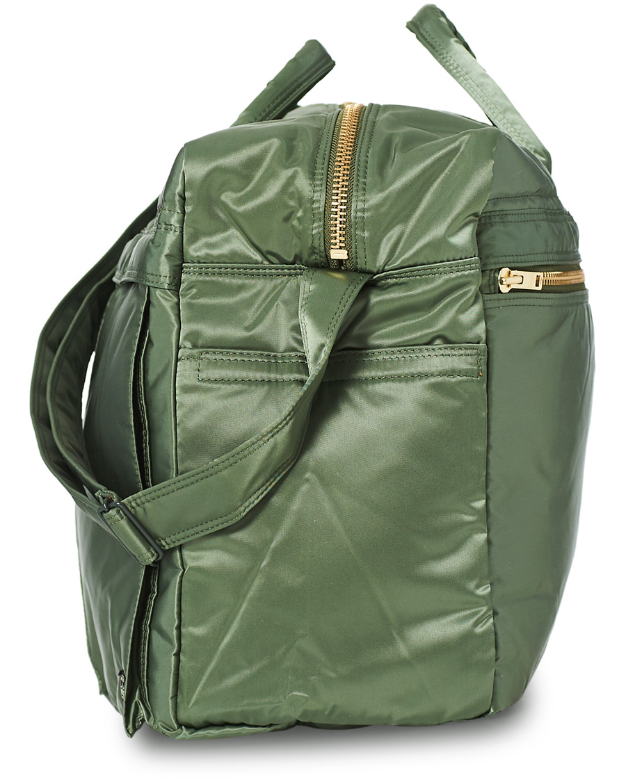 Herren | Porter-Yoshida & Co. Tanker 2Way Boston Weekender Sage Green | Porter-Yoshida & Co. | Tanker 2Way Boston Weekender Sage Green