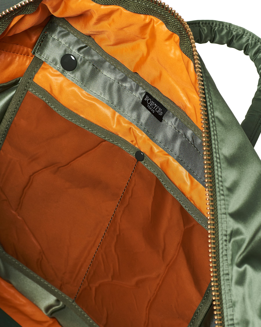 Herren | Porter-Yoshida & Co. Tanker 2Way Boston Weekender Sage Green | Porter-Yoshida & Co. | Tanker 2Way Boston Weekender Sage Green