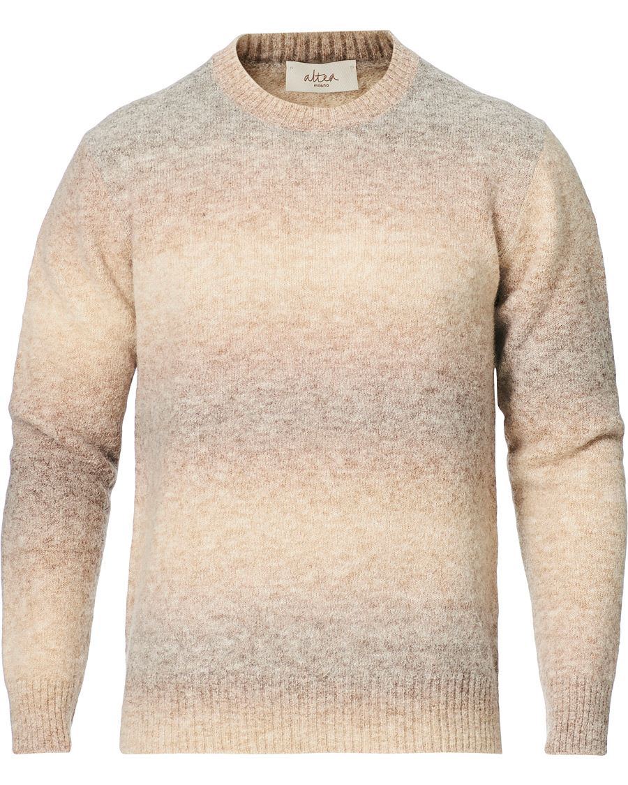 Herren | Pullover | Altea | Brushed Degradé Sweater Beige