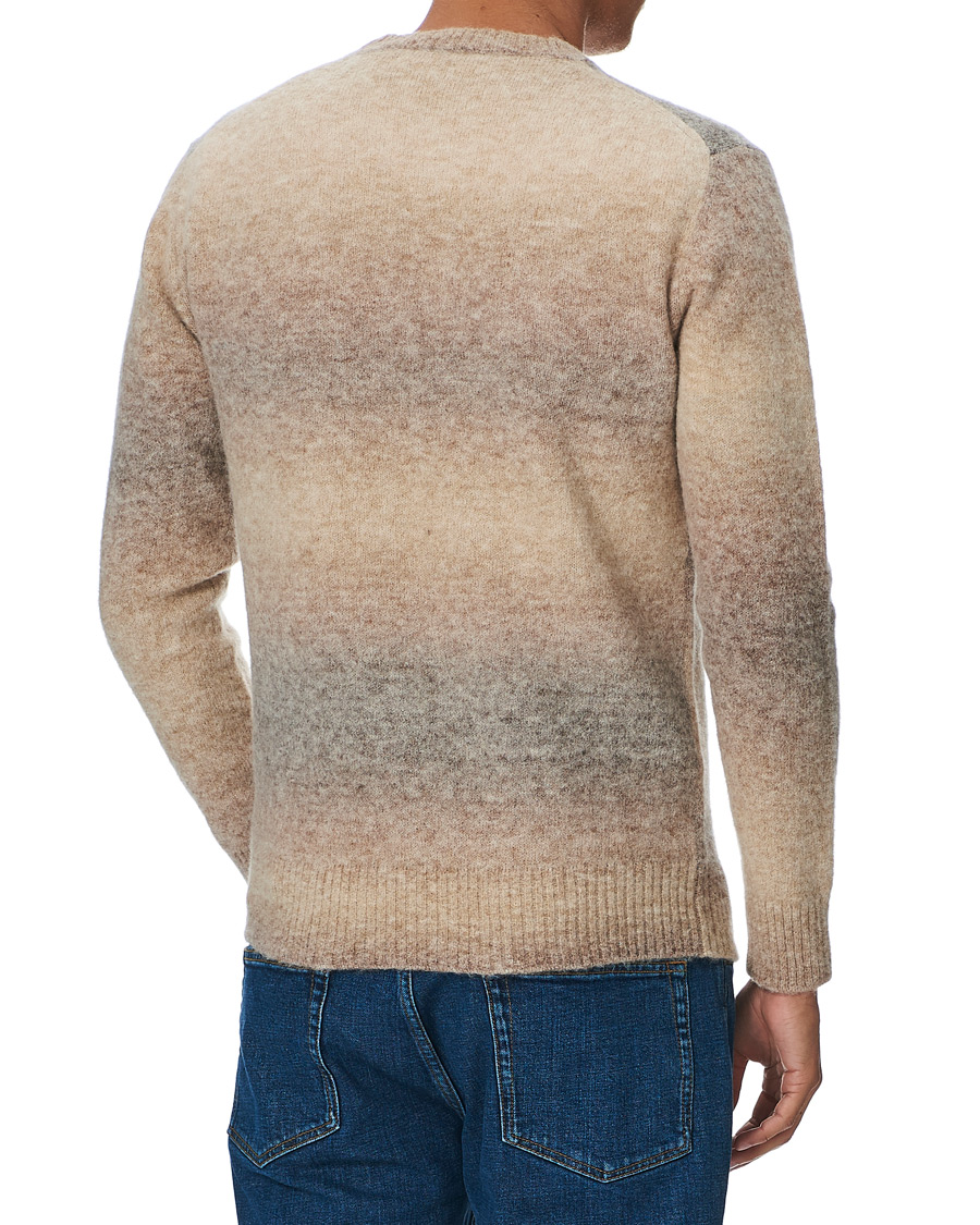 Herren | Pullover | Altea | Brushed Degradé Sweater Beige