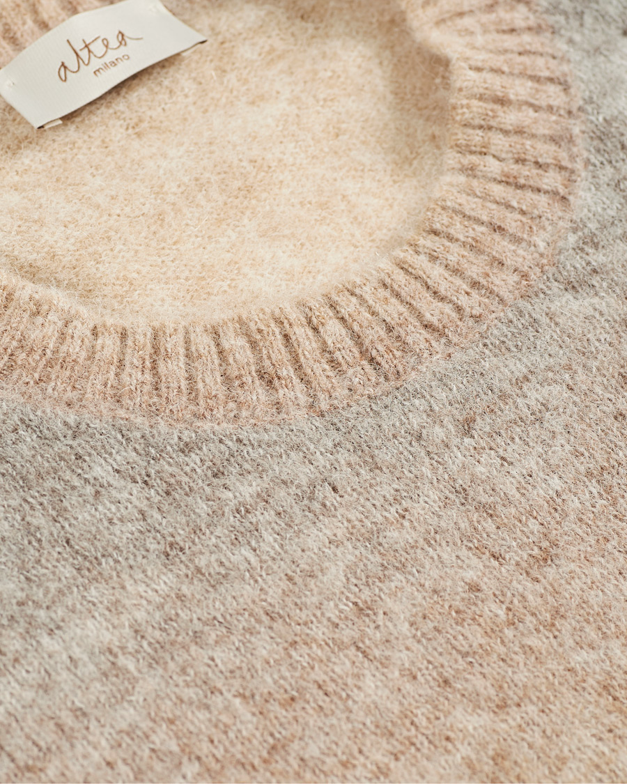 Herren | Pullover | Altea | Brushed Degradé Sweater Beige