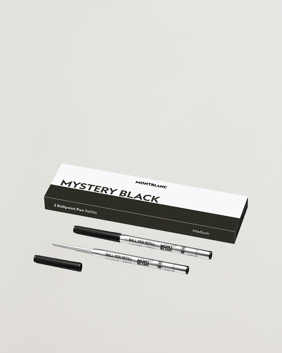 Herren | Montblanc 2 Ballpoint Pen Refills Mystery Black | Montblanc | 2 Ballpoint Pen Refills Mystery Black