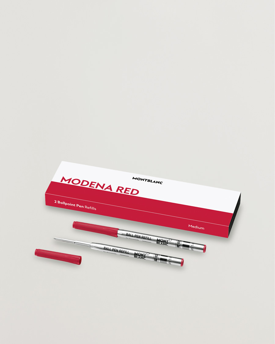 Herren | Stifte | Montblanc | 2 Ballpoint Pen Refills Modena Red